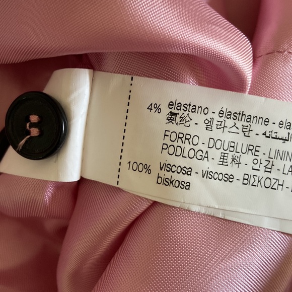 ZARA limited edition oversized double breasted pink blazer blogger favorite - Picture 13 of 14